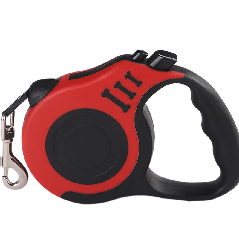 16.5FT Automatic Retractable Dog Leash Pet Collar Automatic Walking Lead