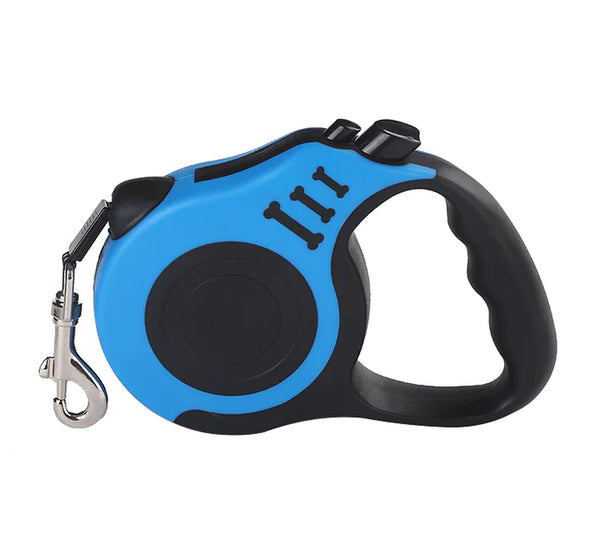 16.5FT Automatic Retractable Dog Leash Pet Collar Automatic Walking Lead