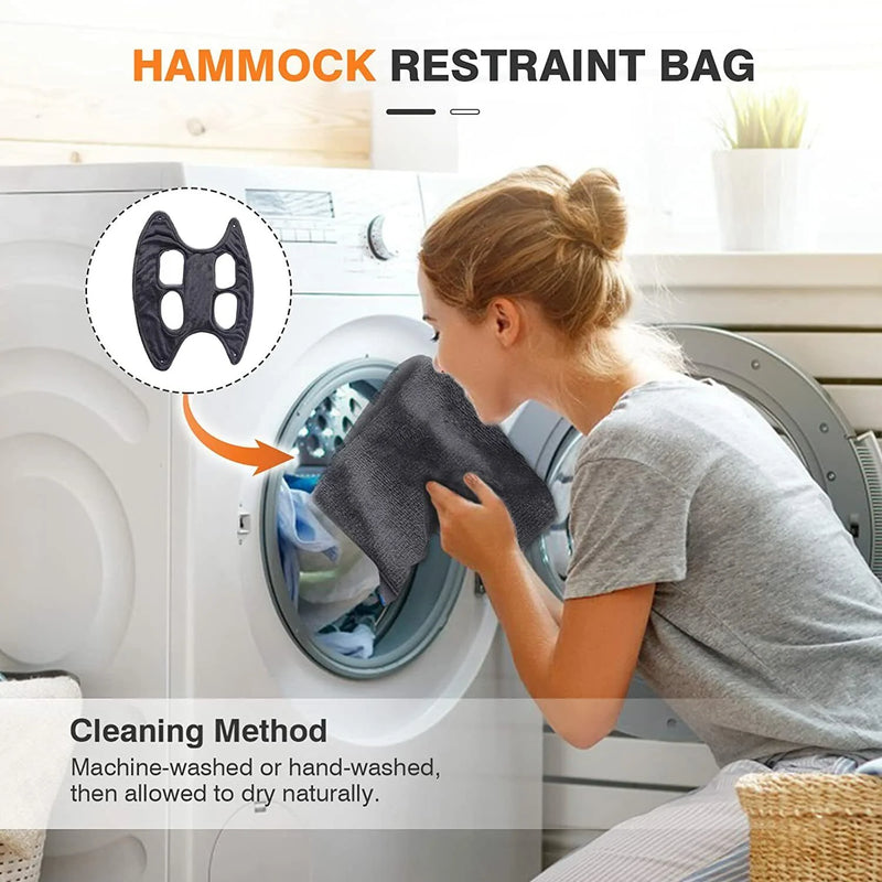 Portable Pet Grooming Hammock for Dogs & Cats – Hanging, Breathable Grooming Harness