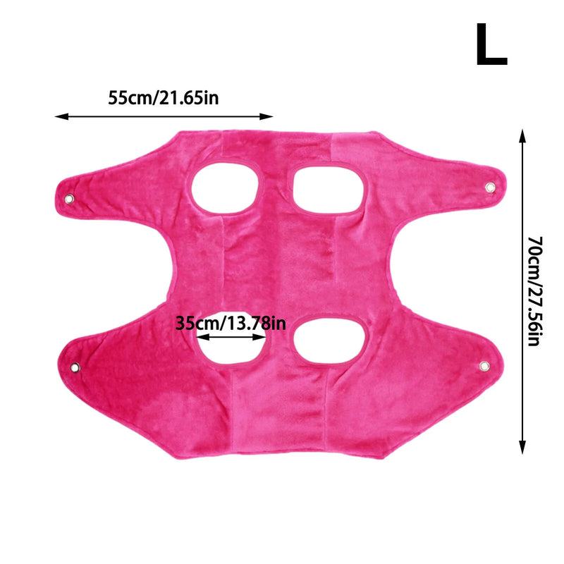 Portable Pet Grooming Hammock for Dogs & Cats – Hanging, Breathable Grooming Harness