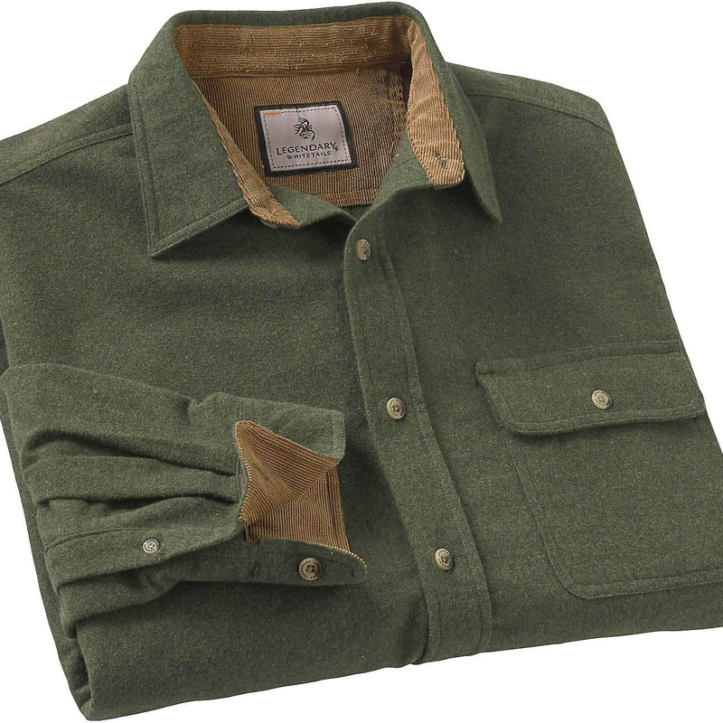 Men'S Flannel Shirt Long Sleeve Button down 100% Cotton