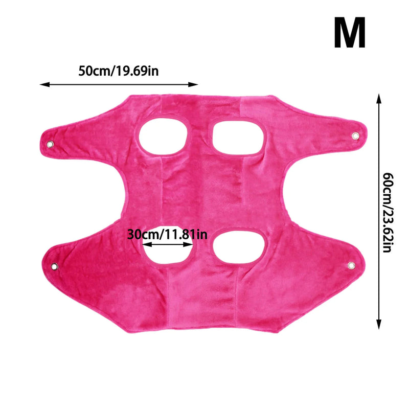 Portable Pet Grooming Hammock for Dogs & Cats – Hanging, Breathable Grooming Harness