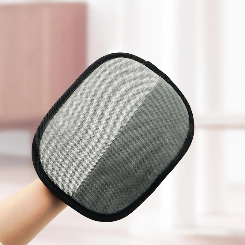 2-Pack Pet Hair Removal Gloves – Static Grip Cat & Dog Fur Cleaner for Easy Grooming