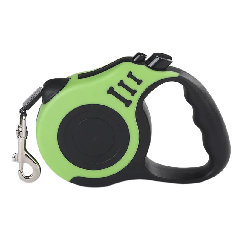 16.5FT Automatic Retractable Dog Leash Pet Collar Automatic Walking Lead