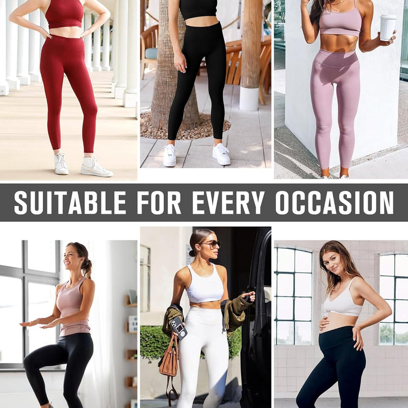 Women’s High-Waisted Leggings – Buttery Soft, Full-Length Yoga Pants for Workout, Athletic, and Everyday Wear